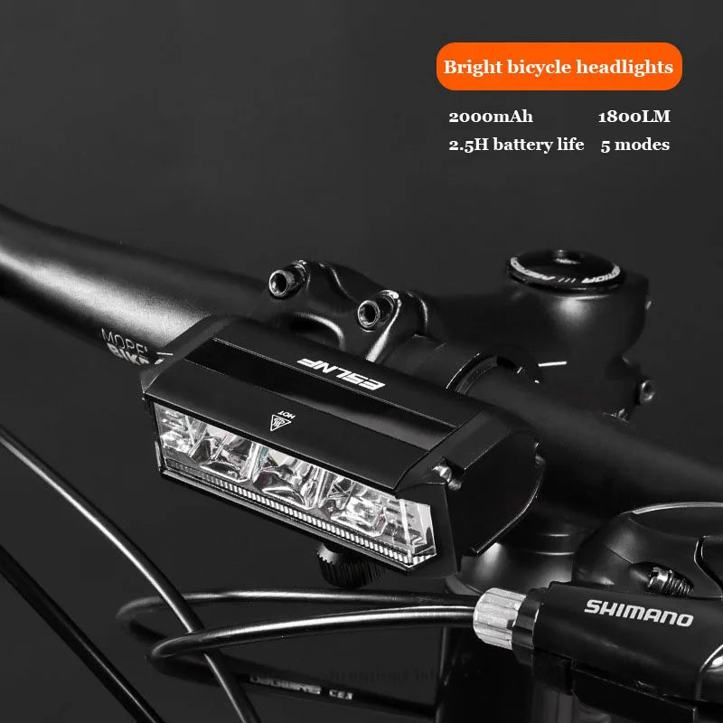 Fahrrad- und Rollerlicht 1800LM