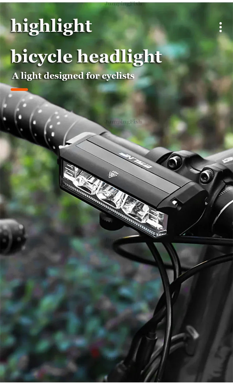 Fahrrad- und Rollerlicht 1800LM